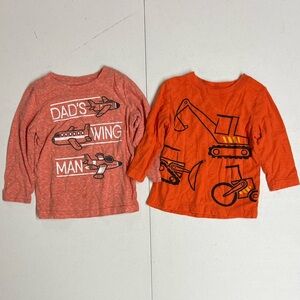Jumping Beans Long Sleeve Graphic Tees 18M